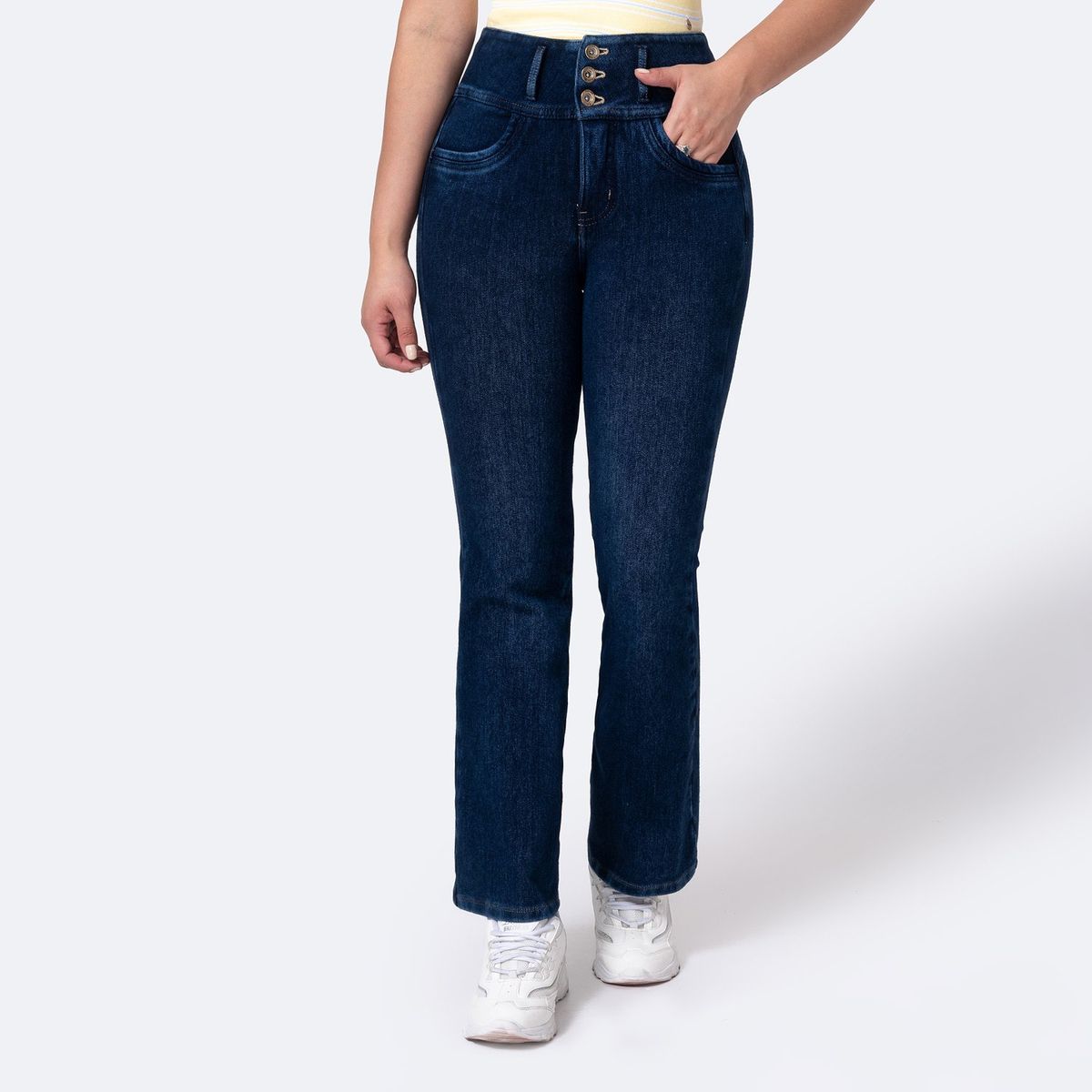 PIONIER - Jean Flare Algodón Mujer Pionier