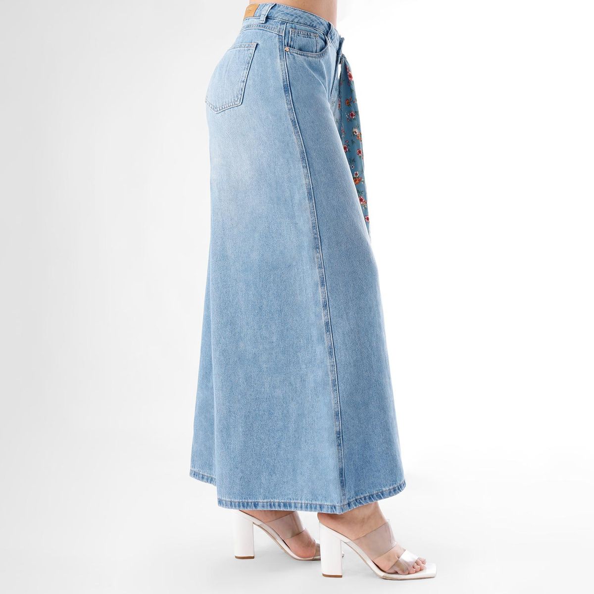 KANSAS - Jean Mega Wide Algodón Mujer Kansas