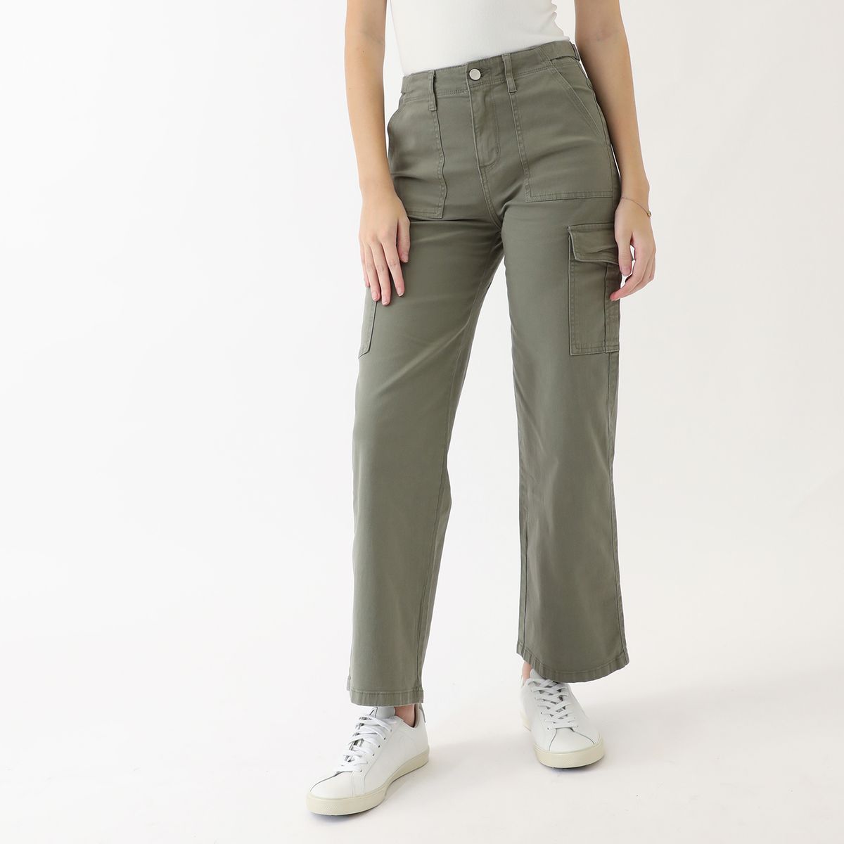 KANSAS - Jean Palazzo Algodón Mujer Kansas