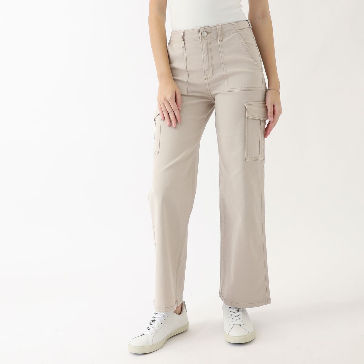 KANSAS - Jean Palazzo Tiro Alto Mujer Kansas