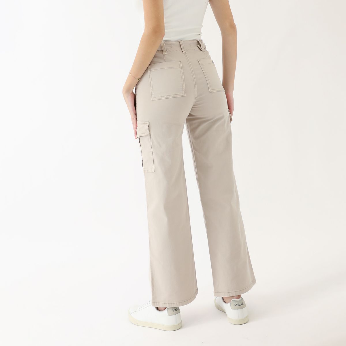 KANSAS - Jean Palazzo Tiro Alto Mujer Kansas