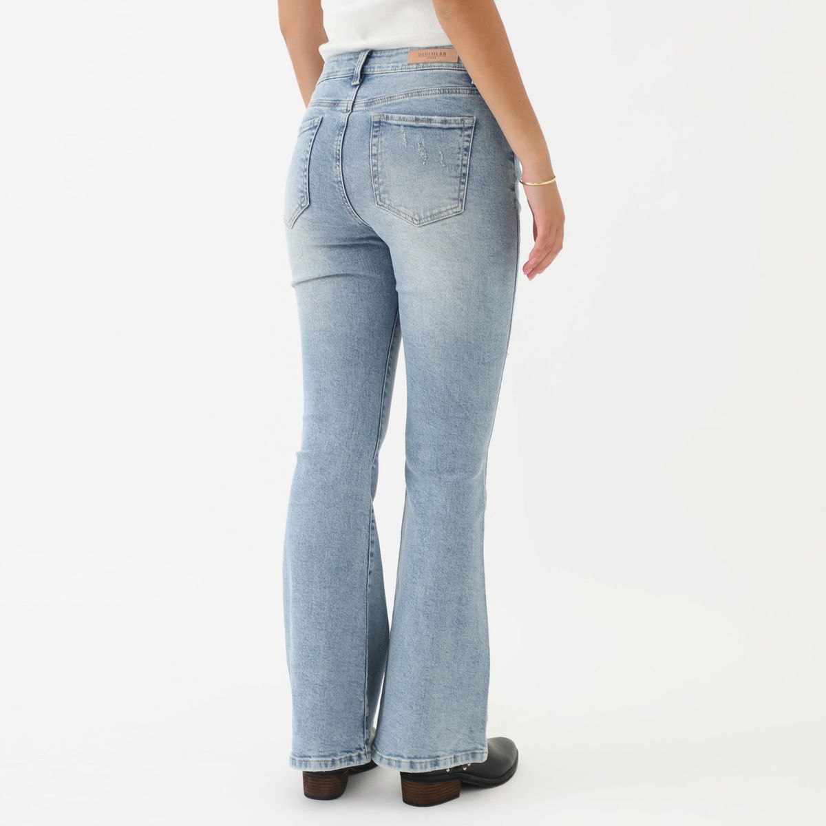 DENIMLAB - Jean Flare Algodón Mujer Denimlab