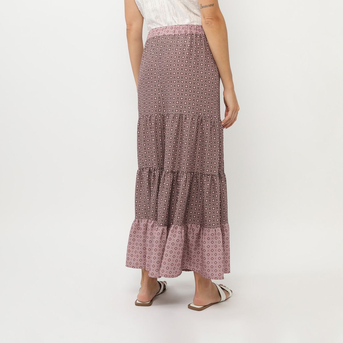 BASEMENT - Falda Larga Casual Mujer Basement