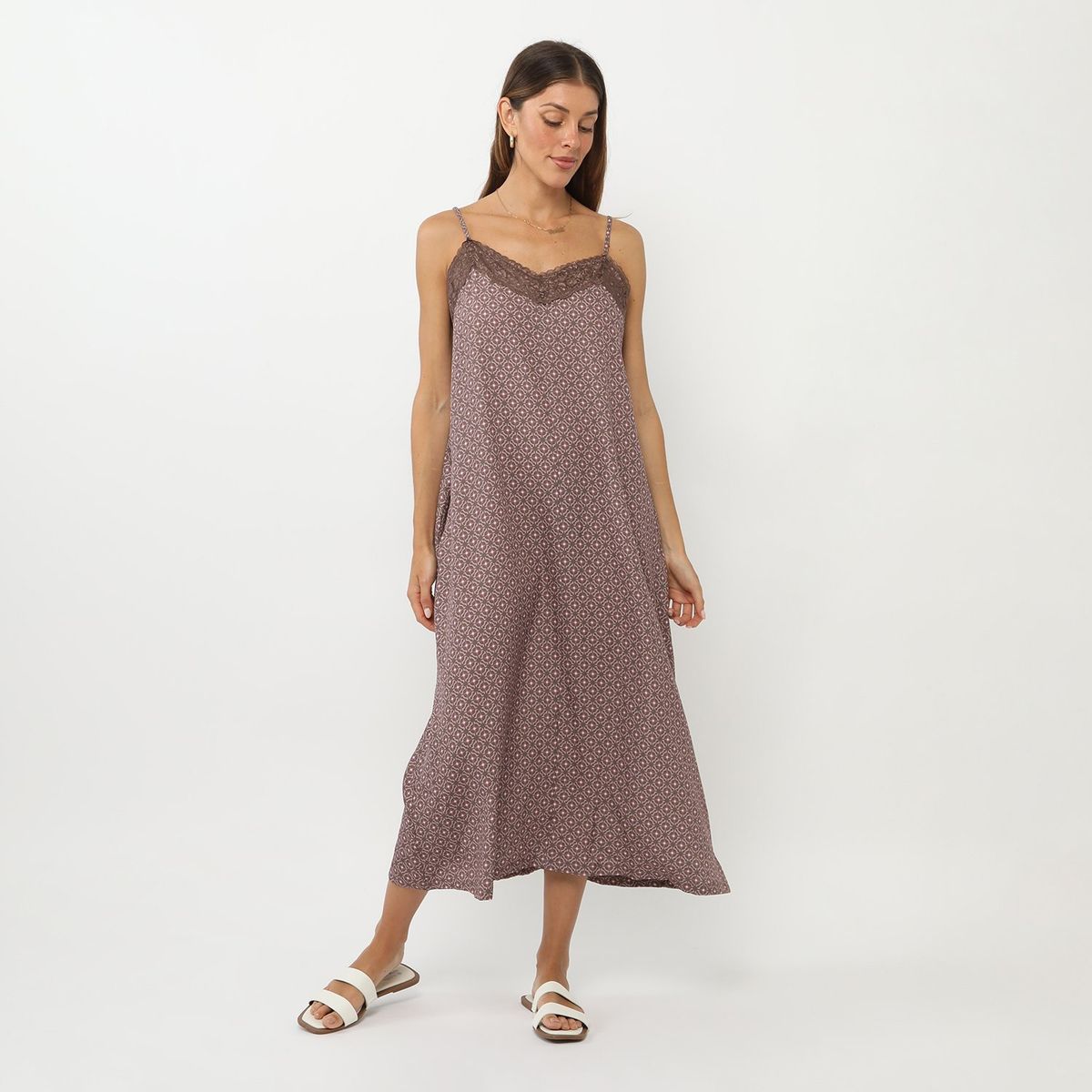 BASEMENT - Vestido Largo Casual Basement