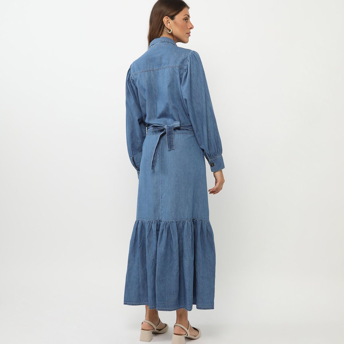 BASEMENT - Vestido Largo Casual Basement