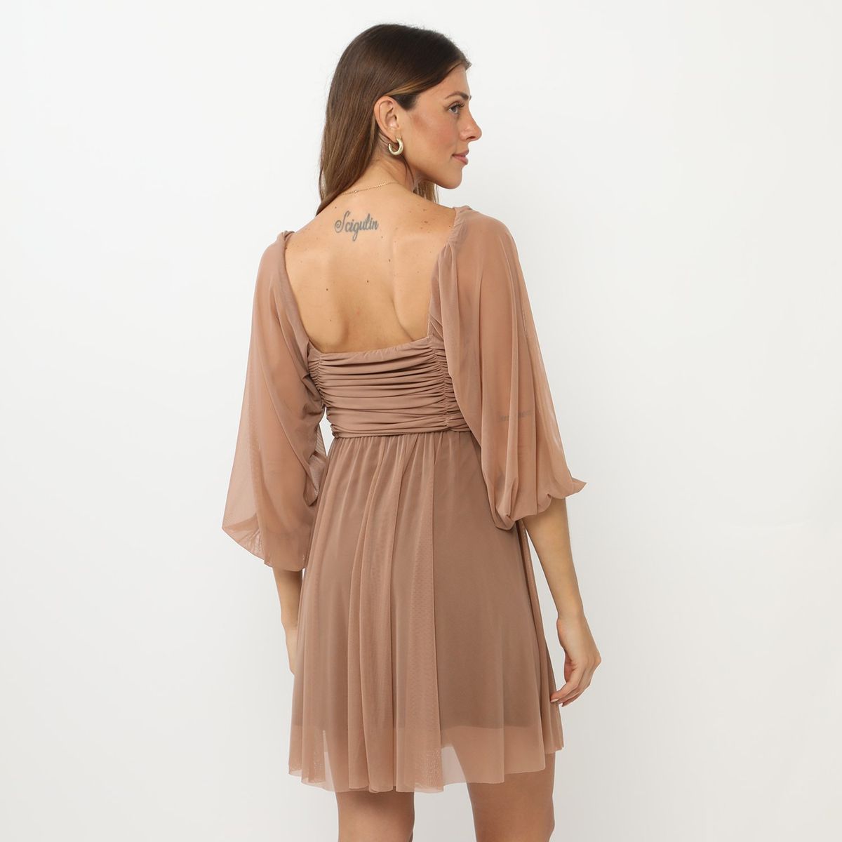 BASEMENT - Vestido Corto Casual Basement