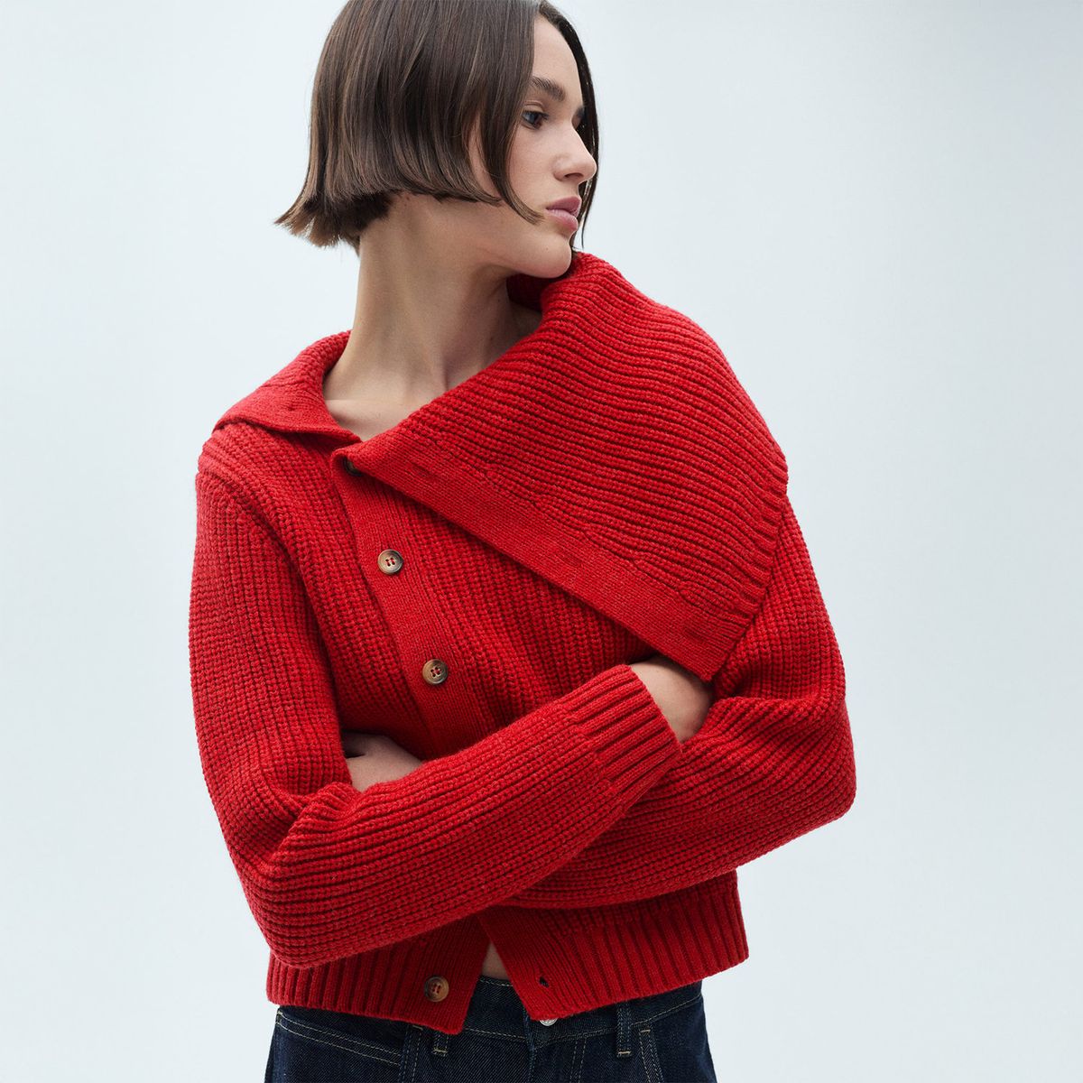 MANGO - Chompa Bonchini Casual Mujer Mango