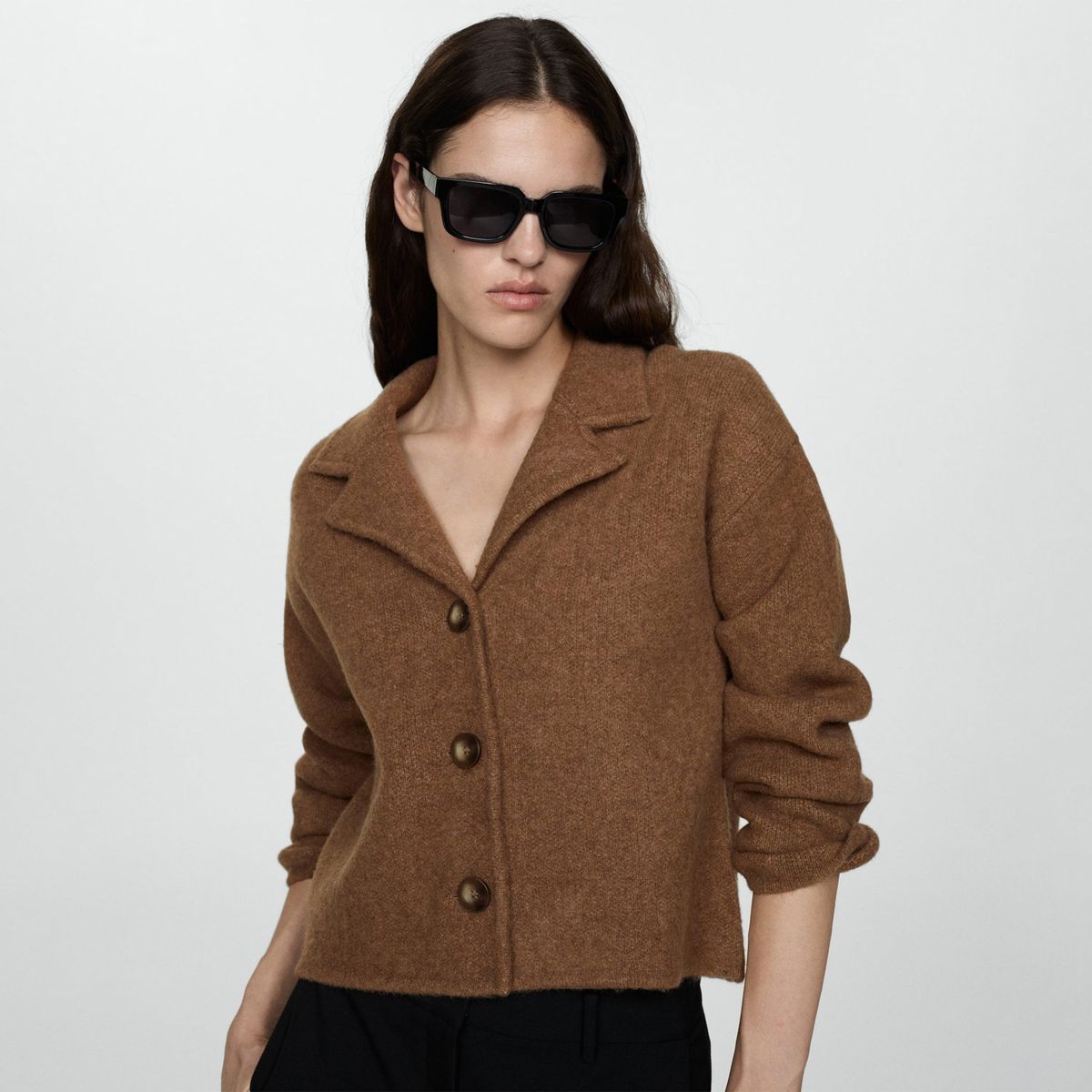 MANGO - Abrigo Casual Mujer Mango