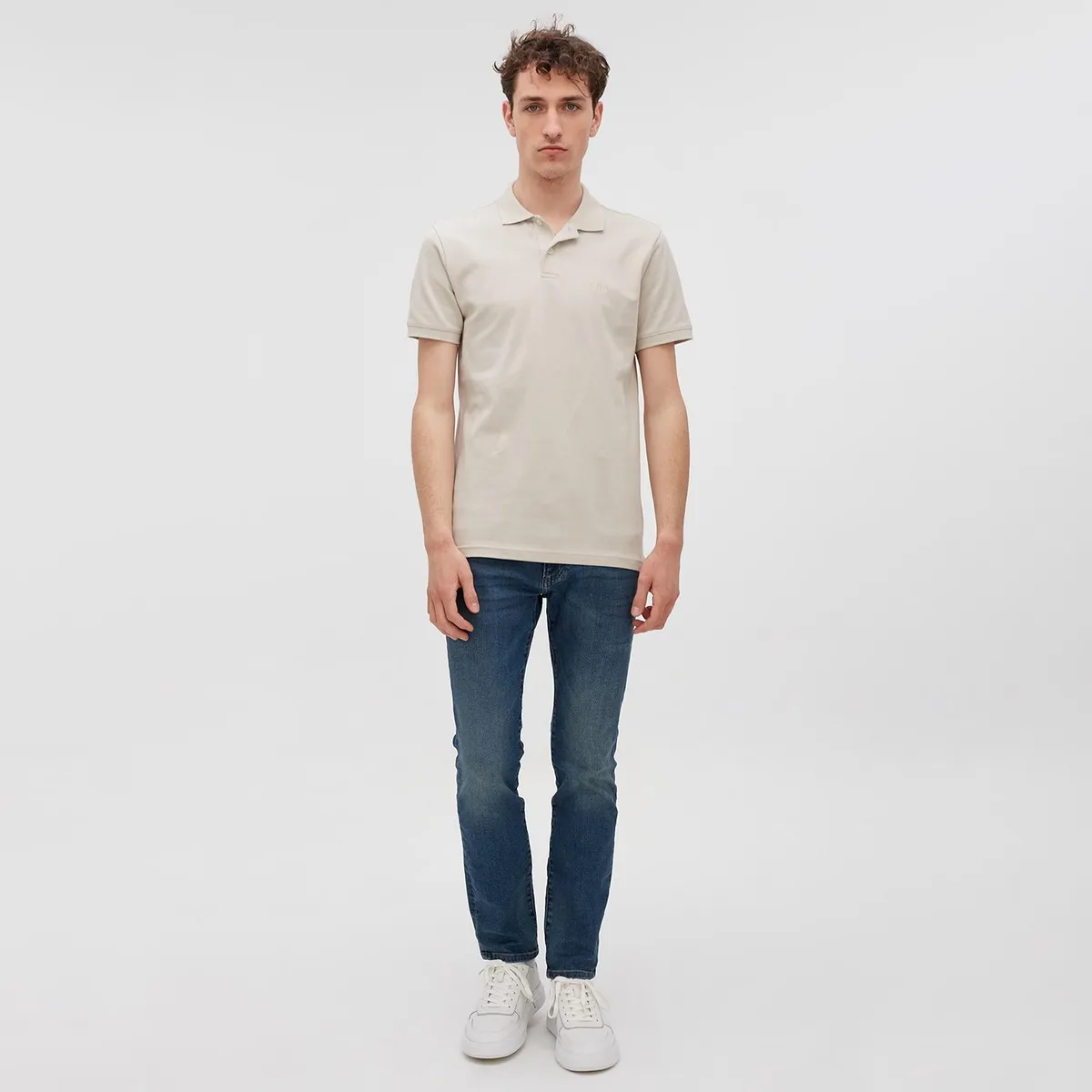 GAP - Polo Manga Corta Algodón Hombre Gap