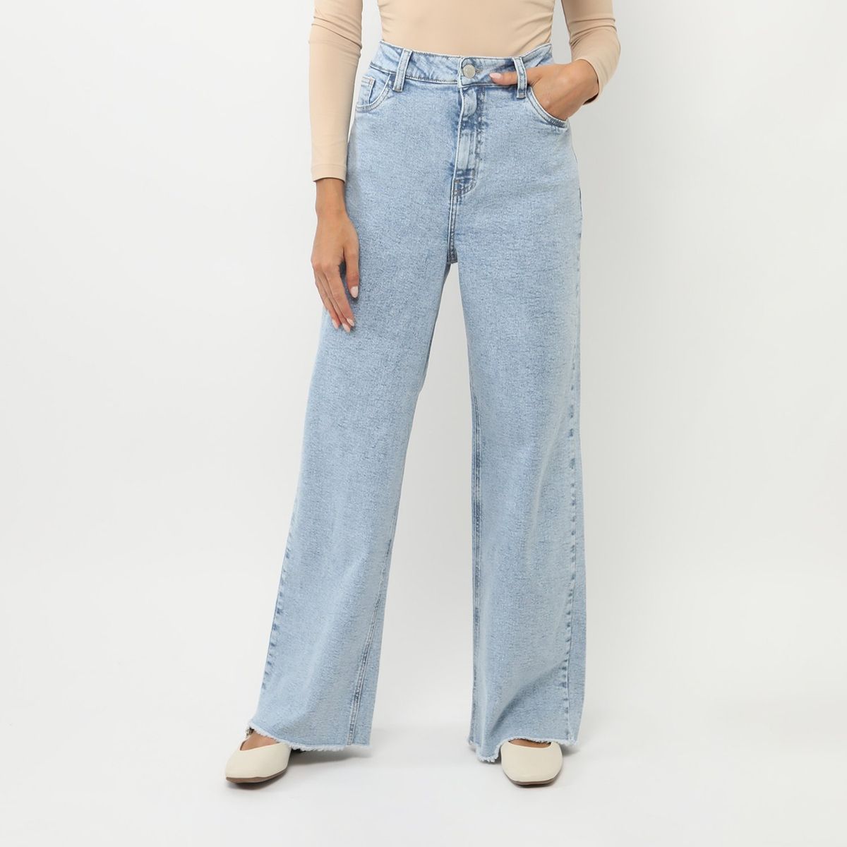 BASEMENT - Jean Algodón Mujer Basement