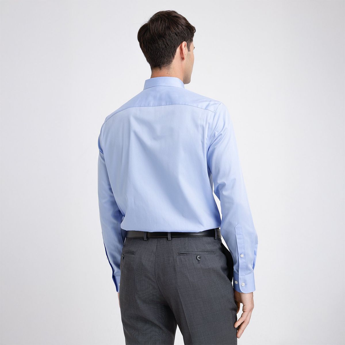 PERRY ELLIS - Camisa Manga Larga Slim Fit 100% Algodón Hombre Perry Ellis 