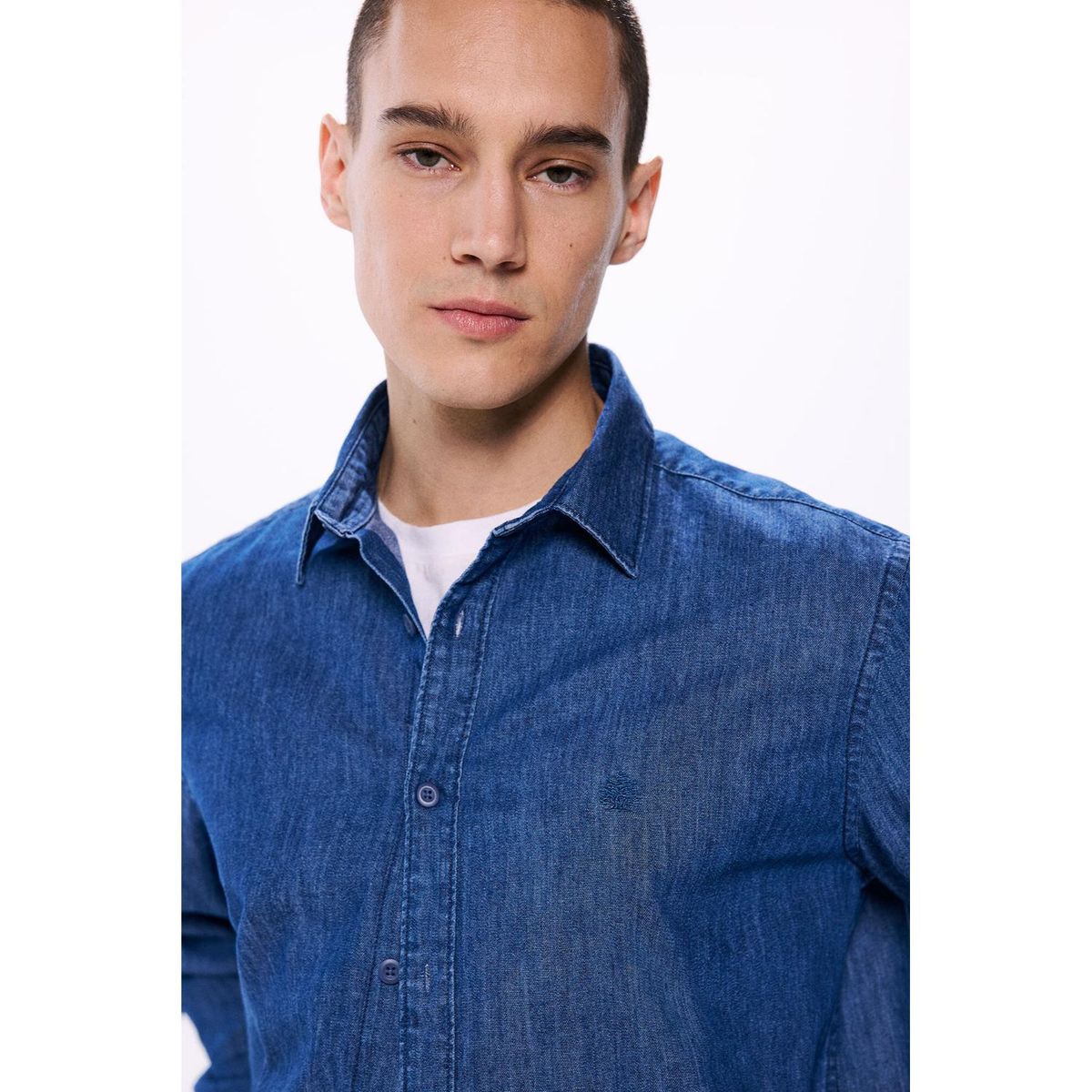 SPRINGFIELD - Camisa Manga Larga 100% Algodón Hombre Springfield