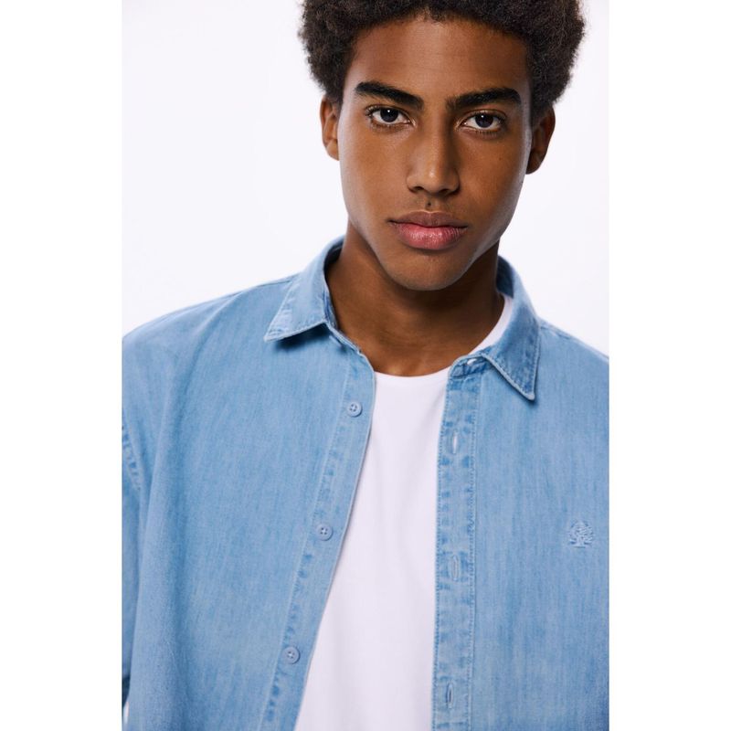 SPRINGFIELD - Camisa Manga Larga 100% Algodón Hombre Springfield