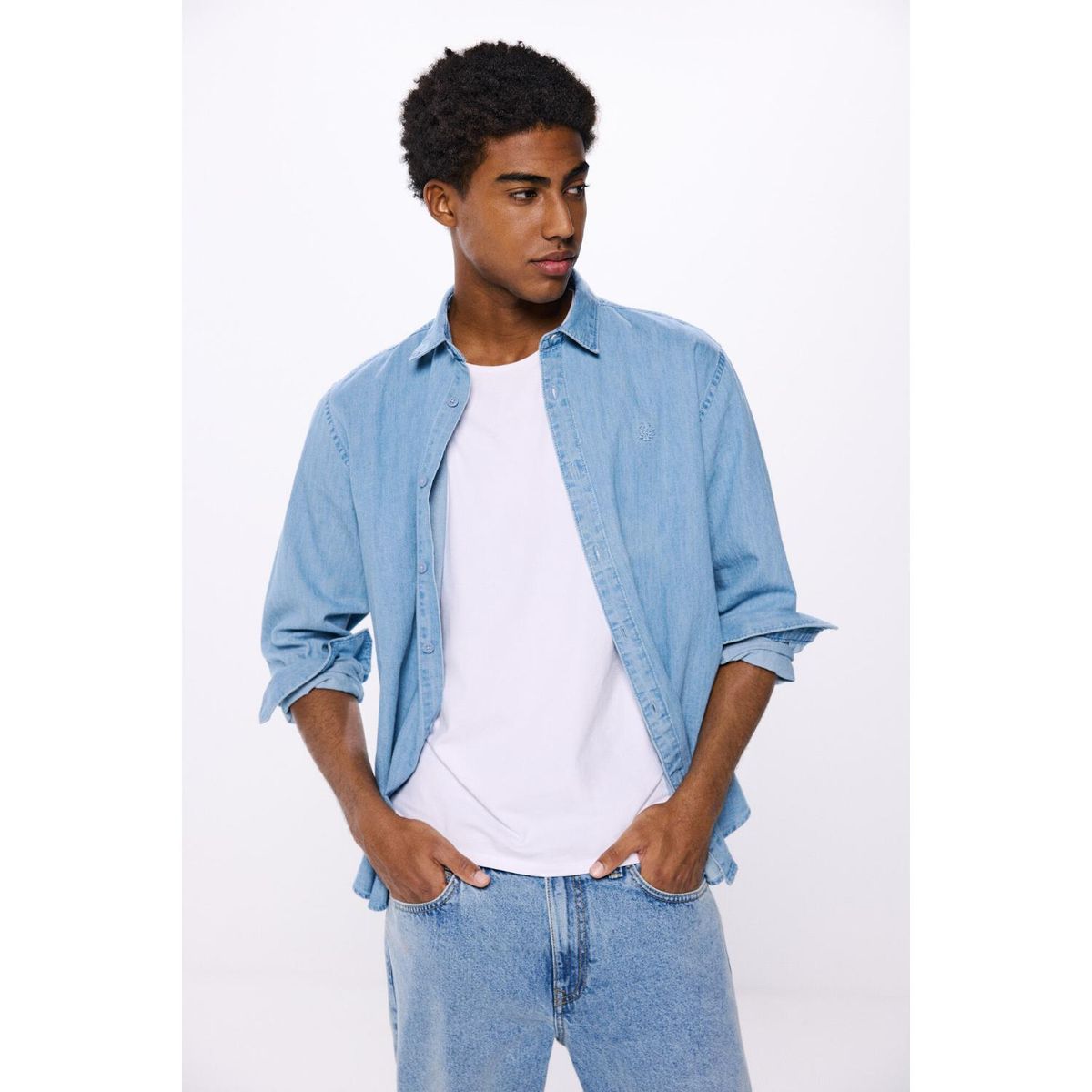 SPRINGFIELD - Camisa Manga Larga 100% Algodón Hombre Springfield