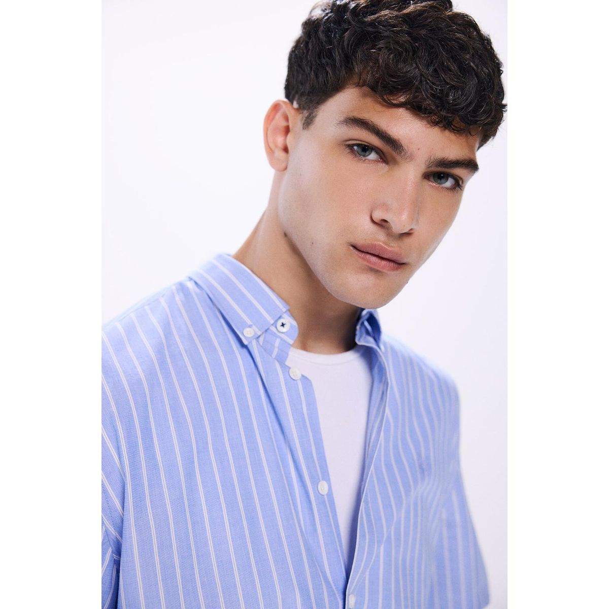 SPRINGFIELD - Camisa Manga Larga 100% Algodón Hombre Springfield