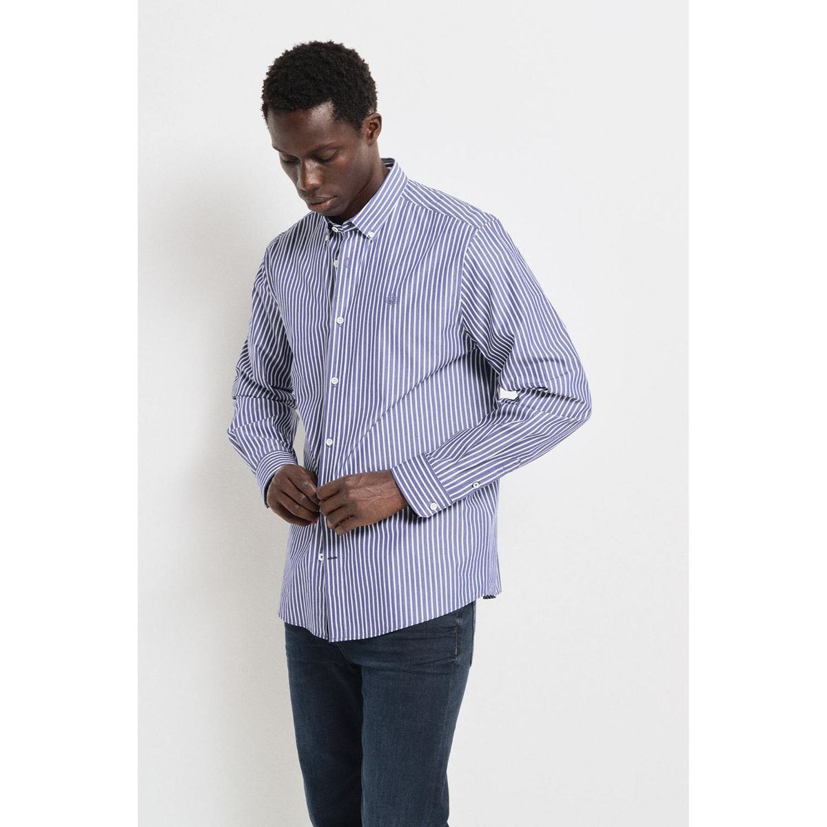 SPRINGFIELD - Camisa Manga Larga 100% Algodón Hombre Springfield