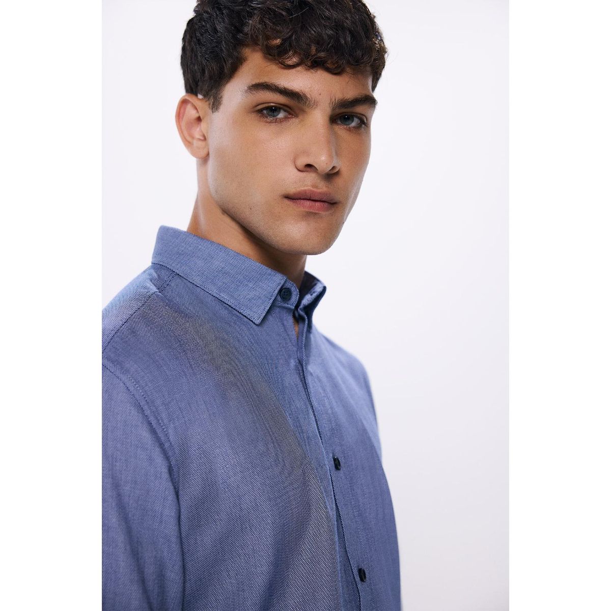 SPRINGFIELD - Camisa Manga Larga 100% Algodón Hombre Springfield