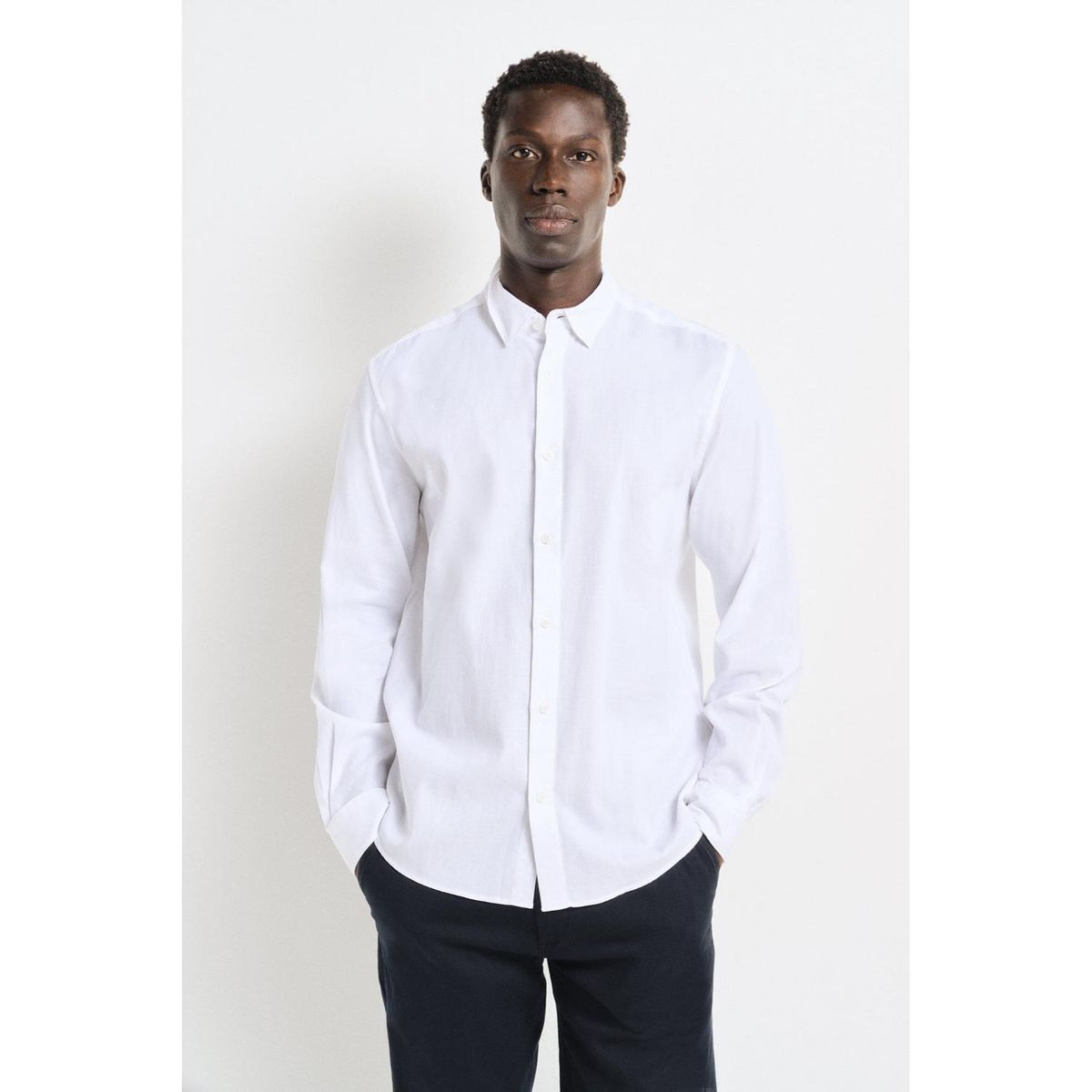 SPRINGFIELD - Camisa Manga Larga 100% Algodón Hombre Springfield