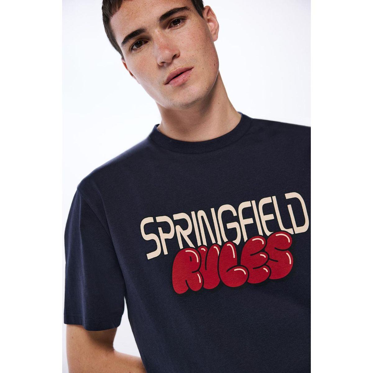 SPRINGFIELD - Polo Manga Corta 100% Algodón Hombre Springfield