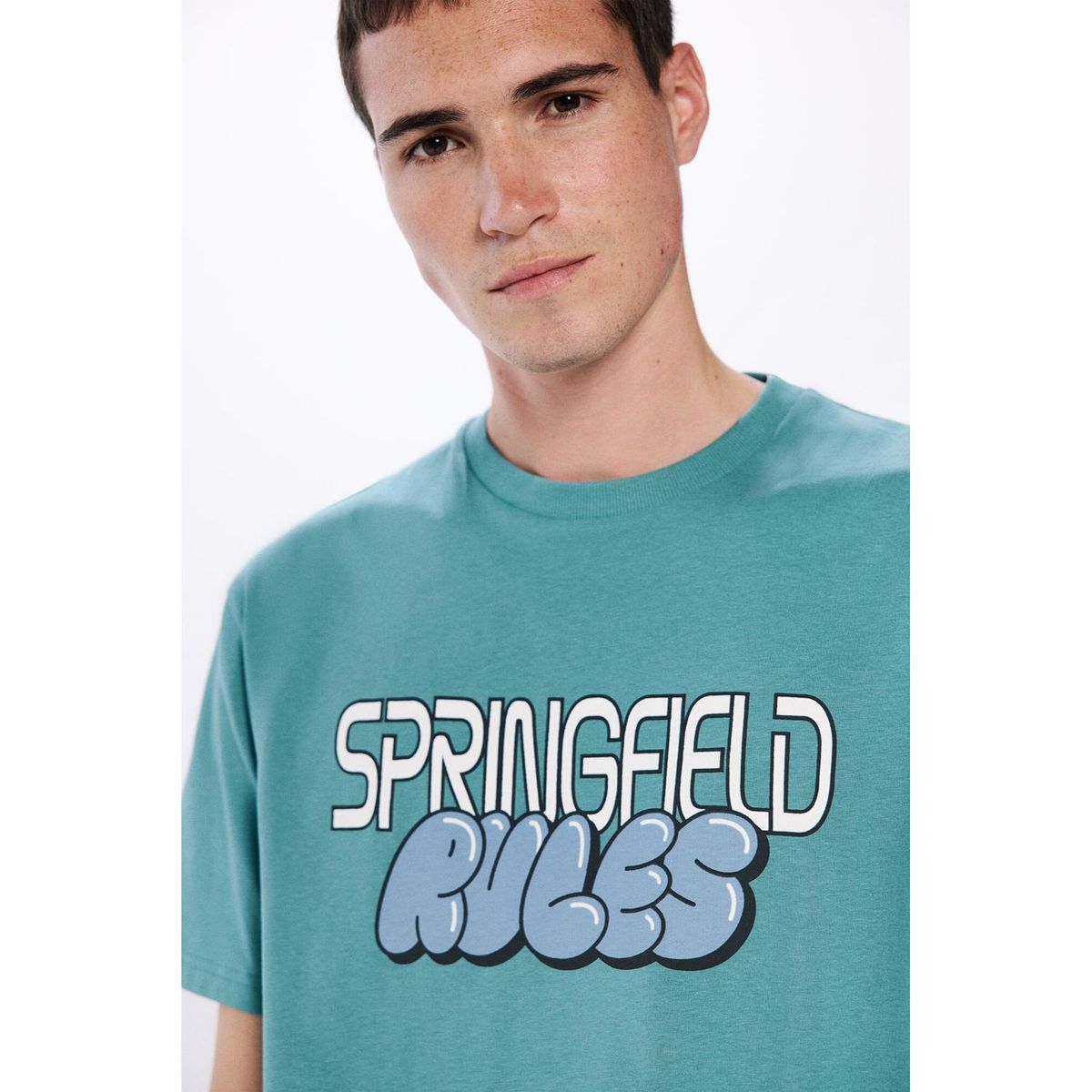SPRINGFIELD - Polo Manga Corta 100% Algodón Hombre Springfield