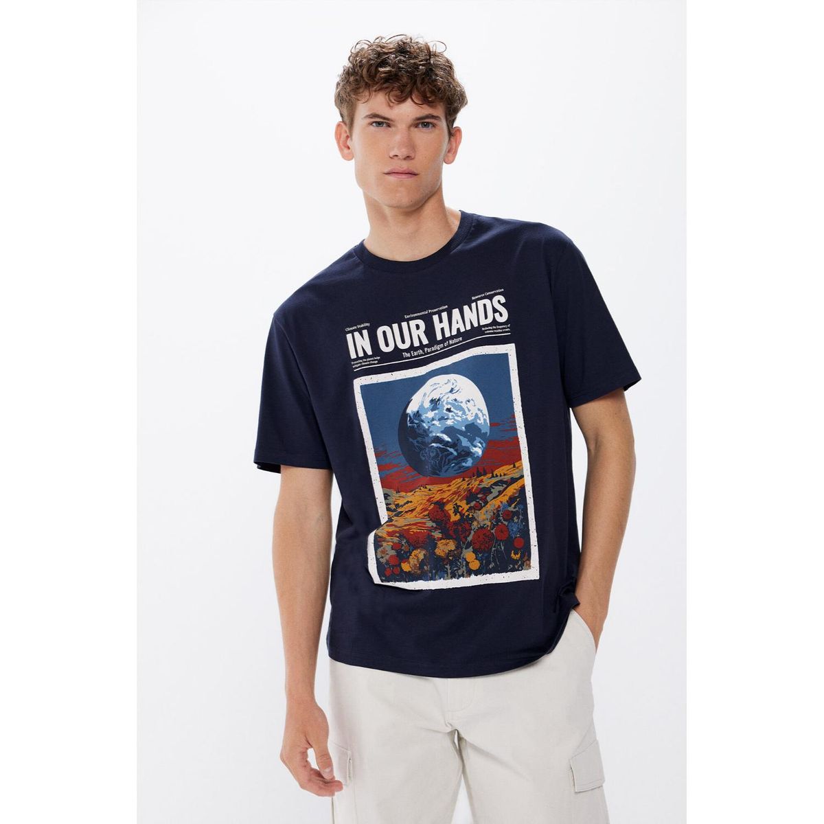 SPRINGFIELD - Polo Manga Corta 100% Algodón Hombre Springfield