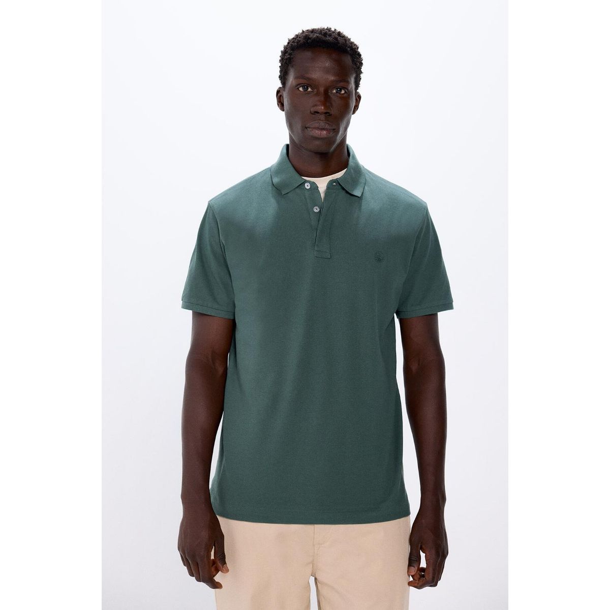 SPRINGFIELD - Polo Manga Corta 100% Algodón Hombre Springfield