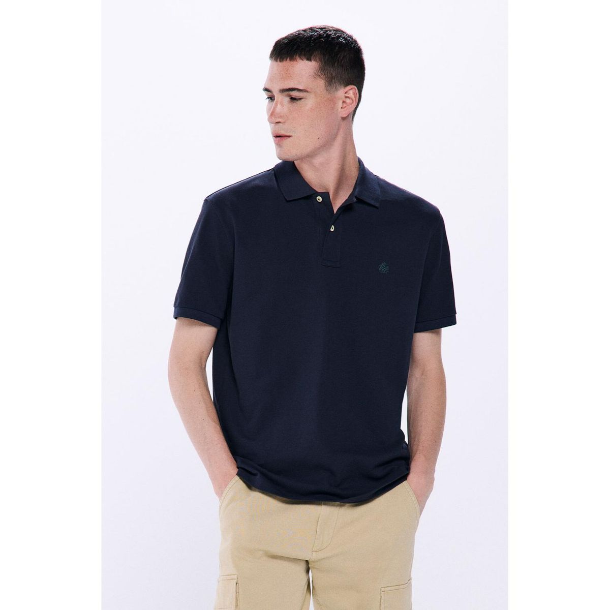 SPRINGFIELD - Polo Manga Corta 100% Algodón Hombre Springfield