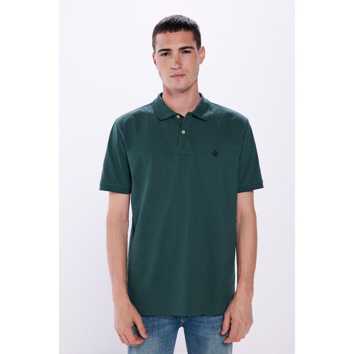 SPRINGFIELD - Polo Manga Corta 100% Algodón Hombre Springfield