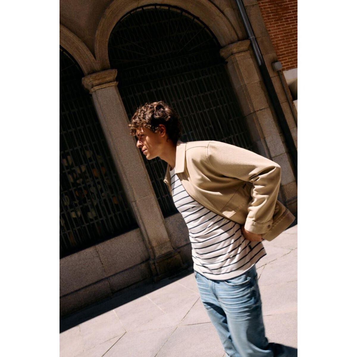 SPRINGFIELD - Casaca Casual 100% Algodón Hombre Springfield