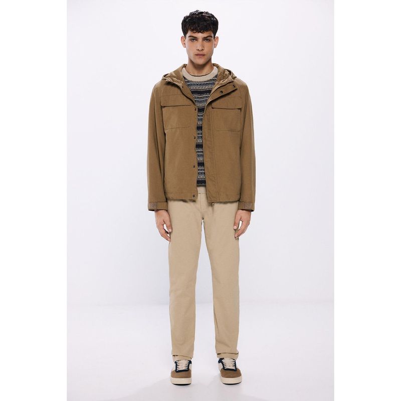 SPRINGFIELD - Casaca Casual 100% Algodón Hombre Springfield