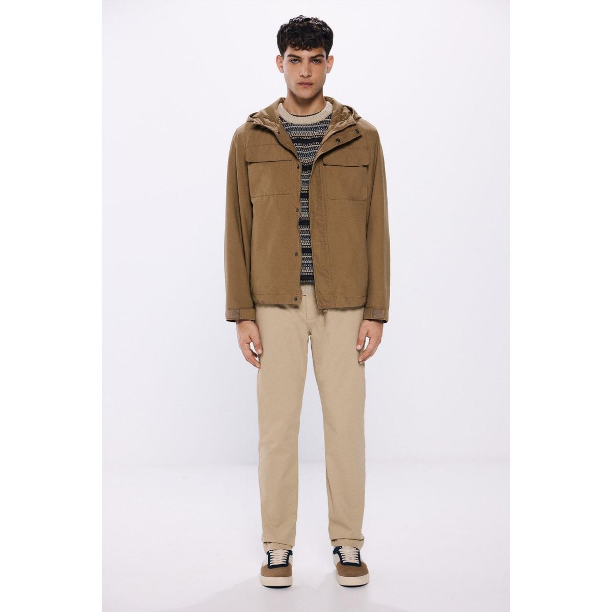 SPRINGFIELD - Casaca Casual 100% Algodón Hombre Springfield