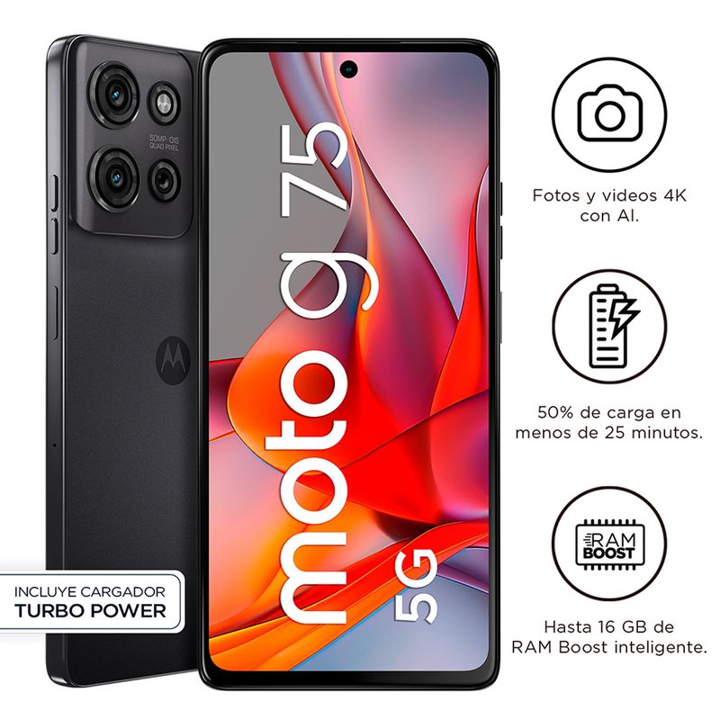 MOTOROLA - Celular Moto G75 8+256GB