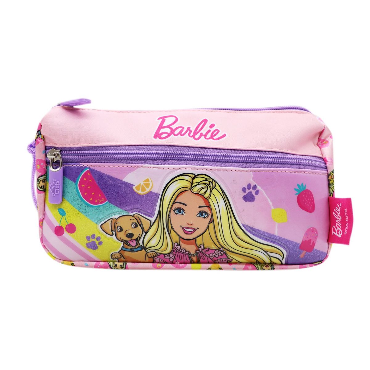 BARBIE - Set Mochila con Ruedas + Lonchera + Cartuchera Barbie