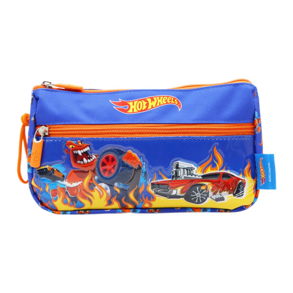 HOT WHEELS - Set Mochila con Ruedas + Lonchera + Cartuchera Hot Wheels