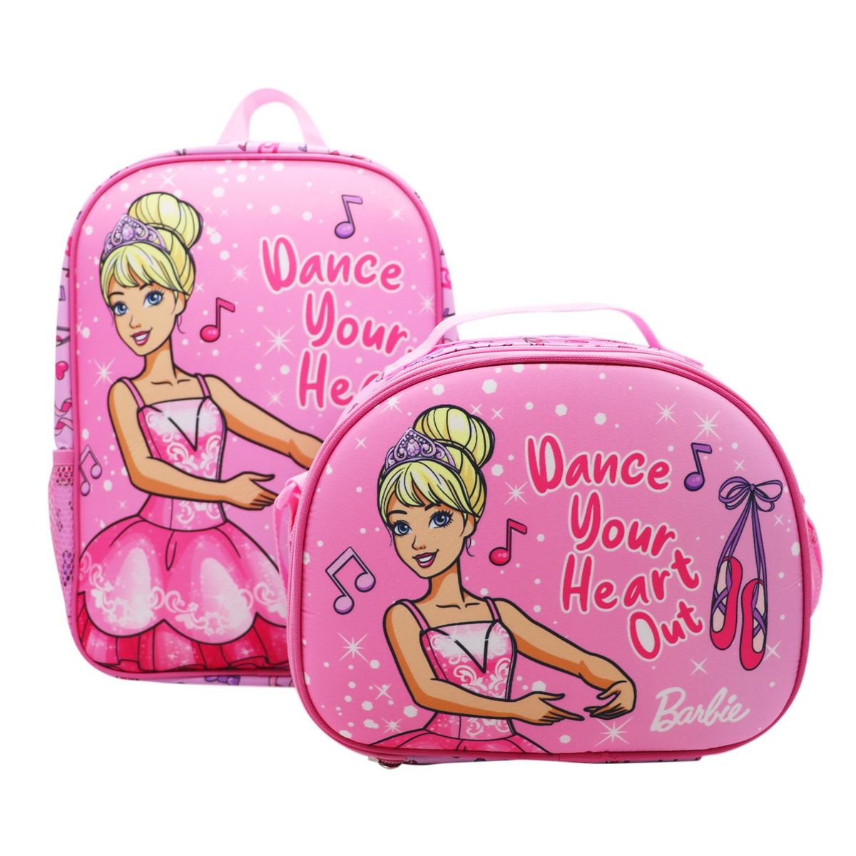 BARBIE - Set Mochila + Lonchera Barbie