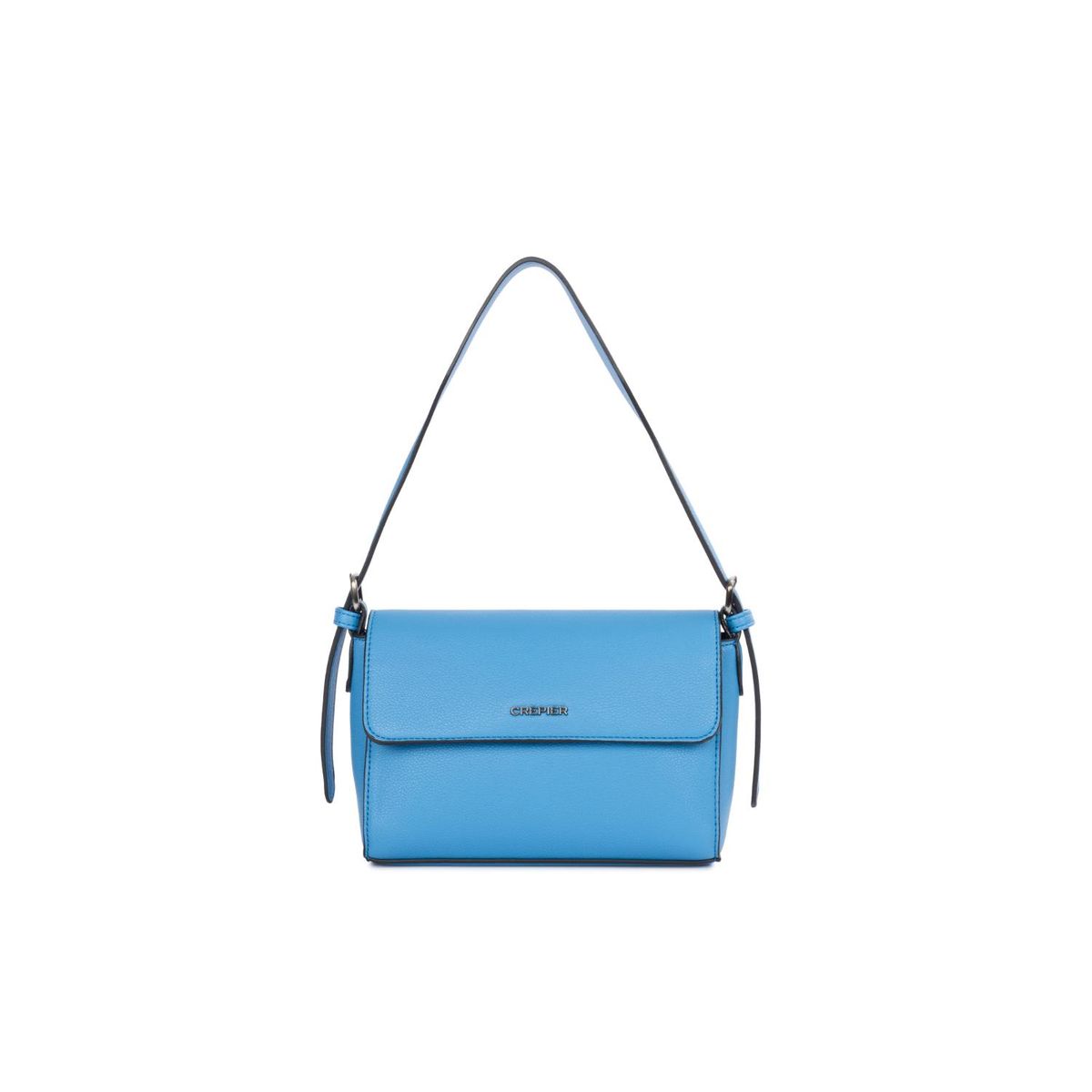 CREPIER - Baguette Flap Octavia  Ch Azul