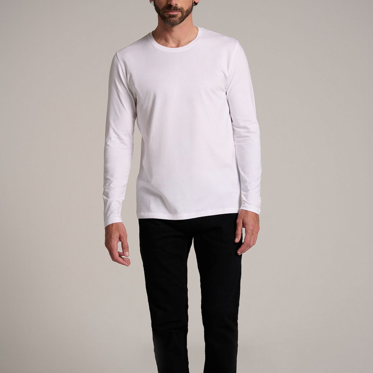 UNBRANDED COMPANY - Polo Manga Larga Algodón Hombre Unbranded