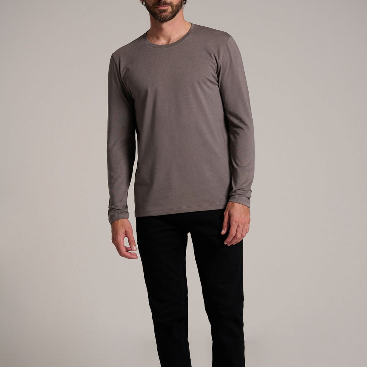 UNBRANDED COMPANY - Polo Manga Larga Algodón Hombre Unbranded