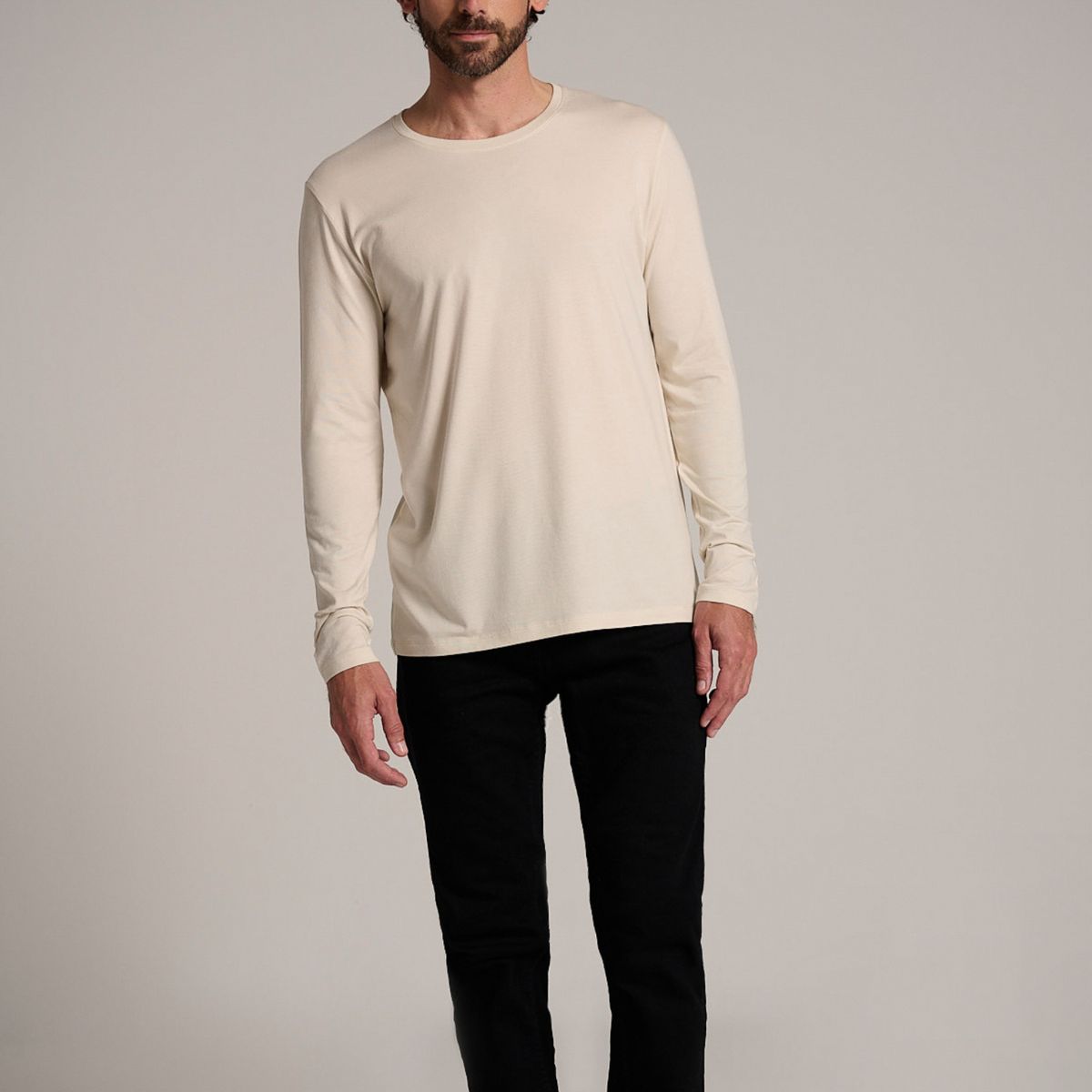 UNBRANDED COMPANY - Polo Manga Larga Algodón Hombre Unbranded