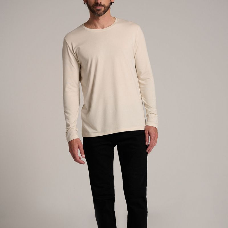 UNBRANDED COMPANY - Polo Manga Larga Algodón Hombre Unbranded