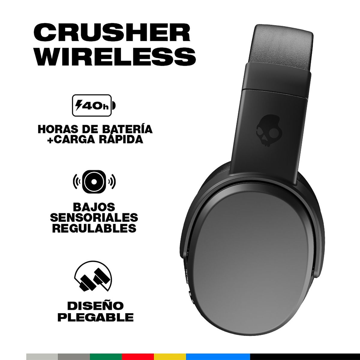 SKULLCANDY - Audifonos Skullcandy Crusher Wireless