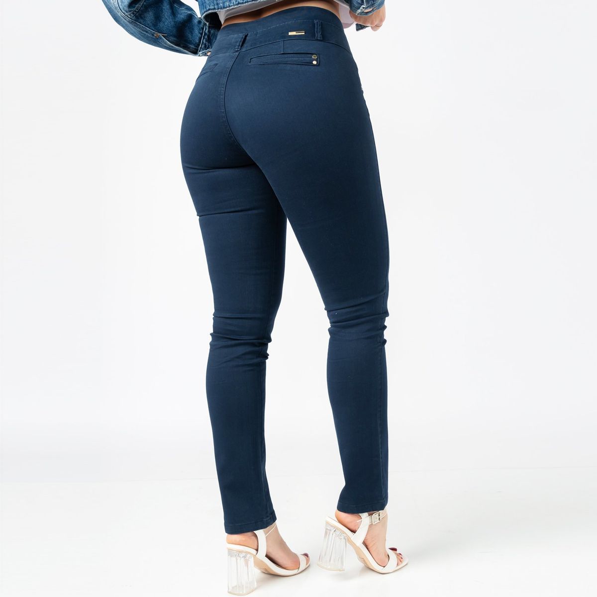 JAROLA - Pantalón Straight Algodón Mujer Jarola