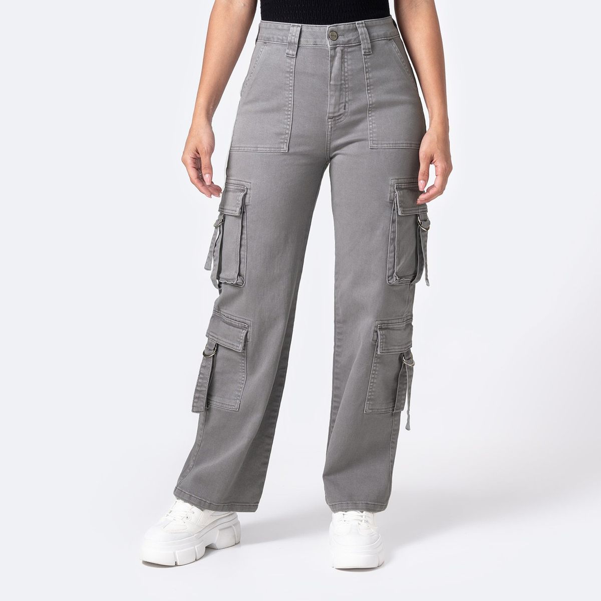 PIONIER - Jean Straight Tiro Alto Mujer Pionier