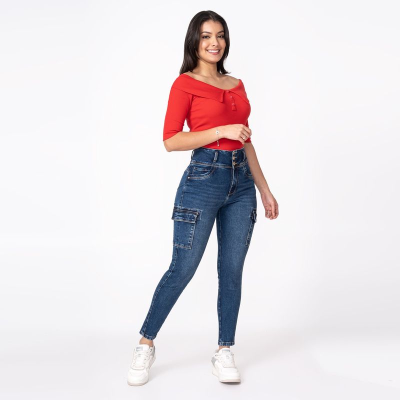 PIONIER - Jean Skinny Algodón Mujer Pionier