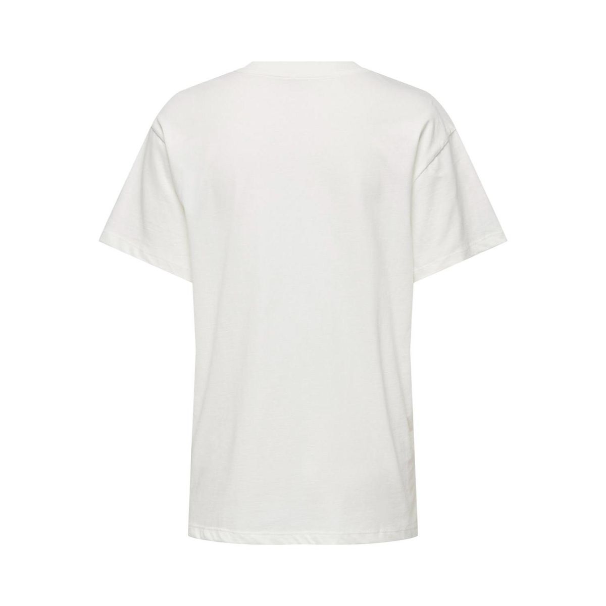 ONLY - Top Manga Corta 100% Algodón Mujer Only