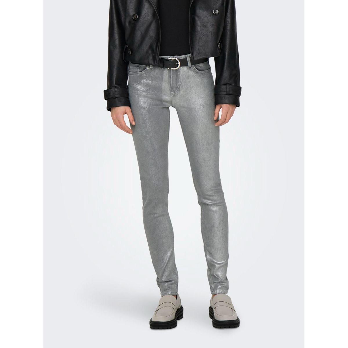 ONLY - Jean Straight Tiro Alto Mujer Only