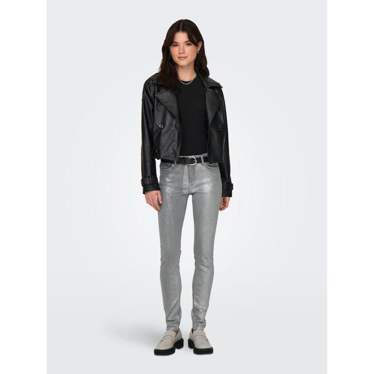 ONLY - Jean Straight Tiro Alto Mujer Only