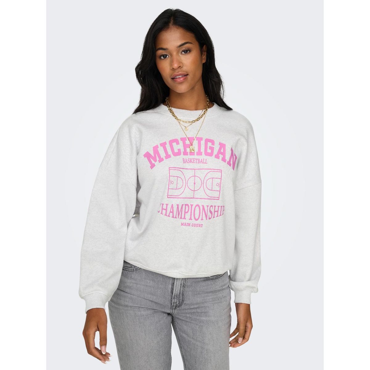 ONLY - Chompa Algodón Casual Mujer Only