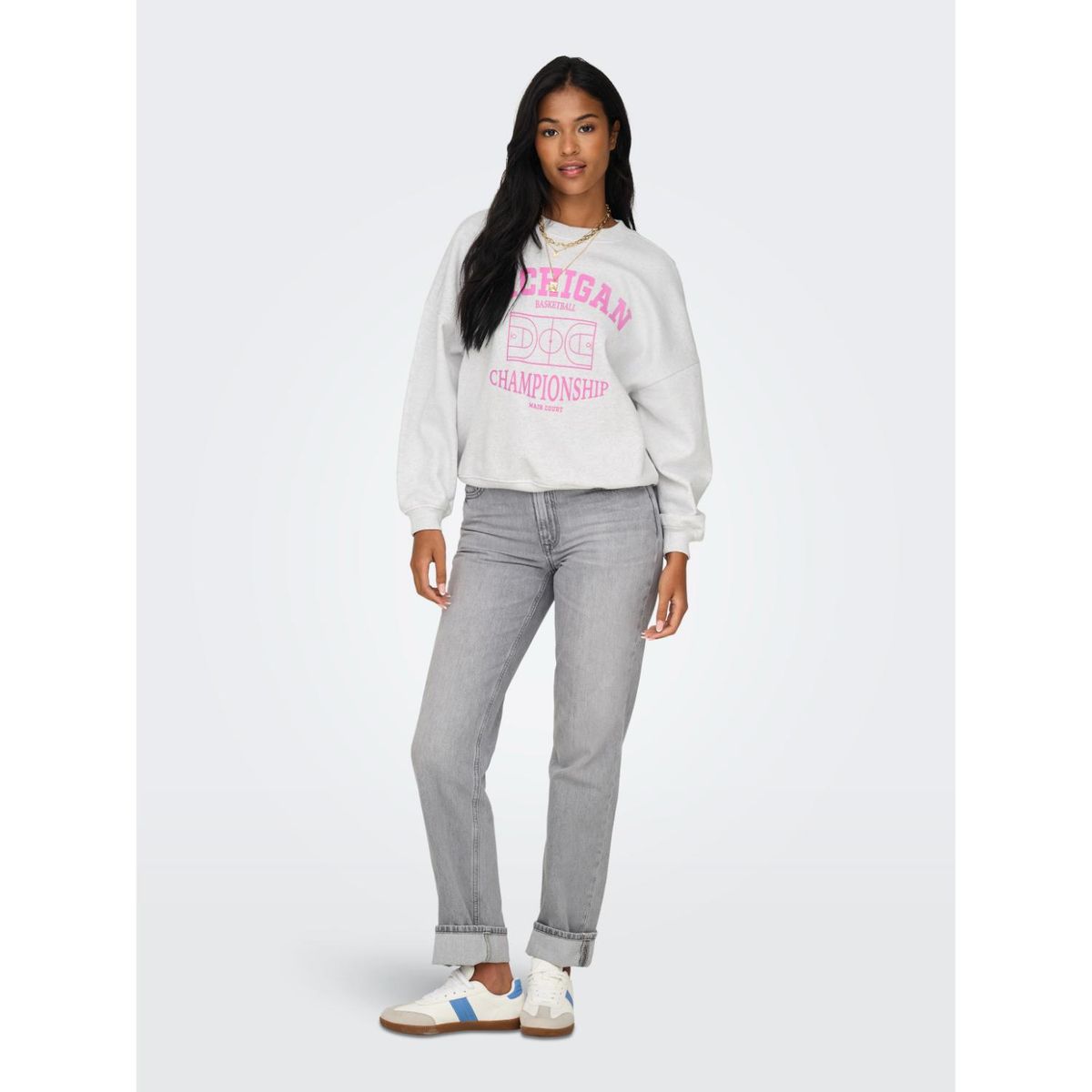 ONLY - Chompa Algodón Casual Mujer Only