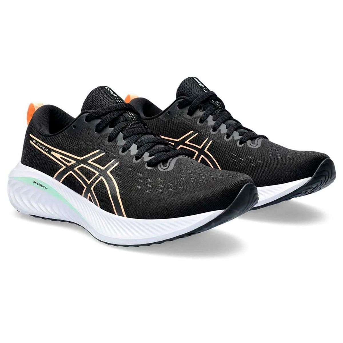 ASICS - Zapatillas Deportivas GEL- Excite 10 Black/Apricot Mujer Asics
